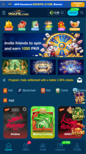 966pk game interface